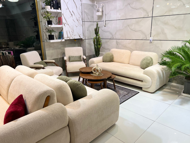 مبل راحتی میلان ۸ نفره تخت شو